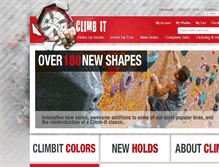 Tablet Screenshot of climbit.com